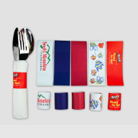 Customized Printing Paper Napkin band ring for restaurant tableware