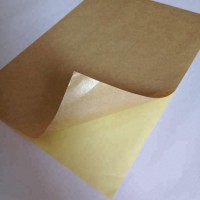 A4 size  Sticker Adhesive Kraft paper