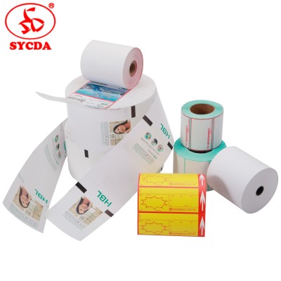 Thermal Printer Roll Paper 80mm*80mm Bank ATM Paper for POS Machine